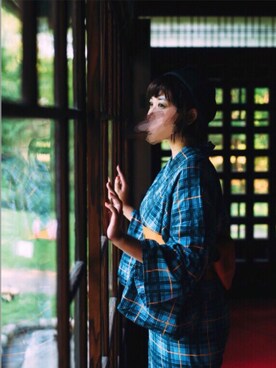 7070さん（レディース・162cm）の秋コーディネート