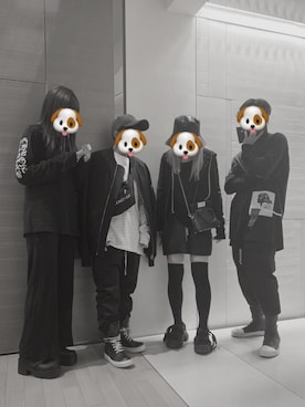 「UNIF（ユニフ）のアイテム（ブーツ）」を使った、7070さん（レディース・162cm）の秋コーディネート