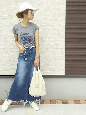 amoriaさん（レディース・152cm）の夏コーディネート