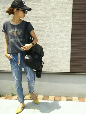 amoriaさん（レディース・152cm）の夏コーディネート