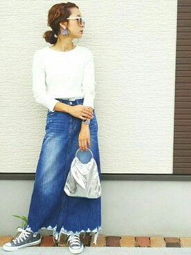 amoriaさん（レディース・152cm）の夏コーディネート