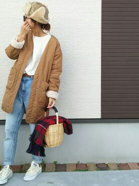 amoriaさん（レディース・152cm）の秋コーディネート