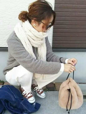 amoriaさん（レディース・152cm）の冬コーディネート