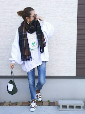 amoriaさん（レディース・152cm）の冬コーディネート