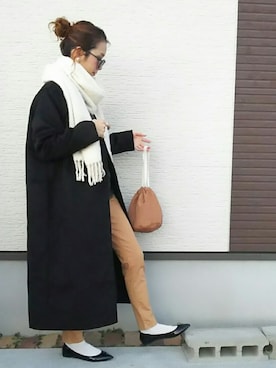 「リエディ」｜「アイテム（その他）」を使った、amoriaさん（レディース・152cm）の冬コーディネート