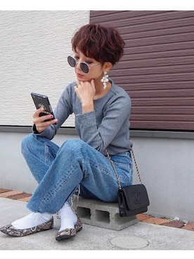 amoriaさん(レディース・152cm)の冬コーディネート