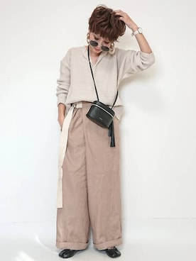 TODAYFUL キーネックリブニット TODAYFUL(トゥディフル) ''Keyneck Rib Knit'' キーネックリブニットを