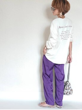 「ゆるずる」｜amoriaさん（レディース・152cm）の秋コーディネート