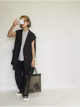 ノースリーブジャケット のレディース人気ファッションコーディネート Wear