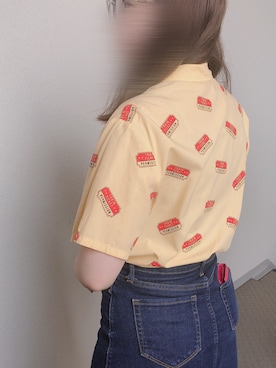 「PRADA（プラダ）のアイテム（財布/小物）」を使った、Miyuuuさん（レディース・158cm）の夏コーディネート