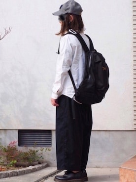 「UMPIRE（アンパイア）のアイテム」を使った、haruaya77さん（レディース・154cm）の秋コーディネート