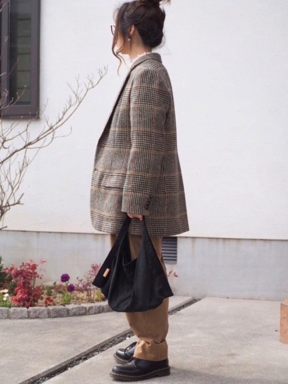 POLO RALPH LAURENのテーラードジャケット（ブラウン系）を使った