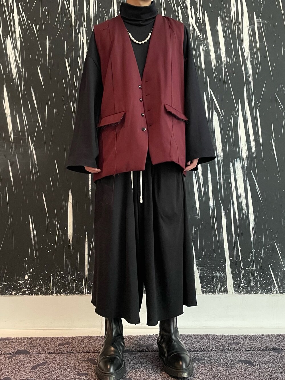 Jieda（ジエダ）の「2020秋冬 GABARDINE OVER VEST（ベスト）」 - WEAR