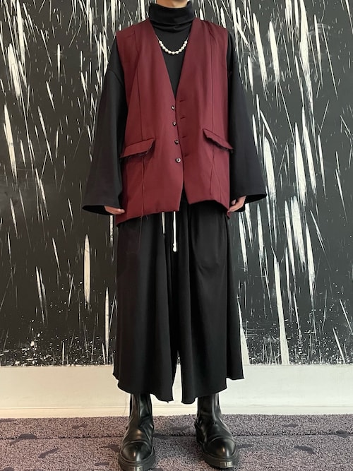 Jieda（ジエダ）の「2020秋冬 GABARDINE OVER VEST（ベスト