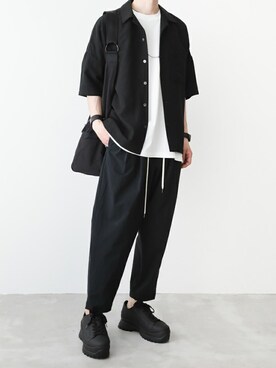 「CRAMSHELL（クラムシェル）のアイテム」を使った、ATTACHMENT_22さん（メンズ・173cm）の春コーディネート