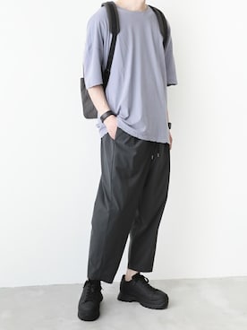 「CRAMSHELL（クラムシェル）のアイテム」を使った、ATTACHMENT_22さん（メンズ・173cm）の春コーディネート