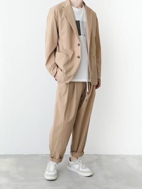 「ATTACHMENT（アタッチメント）のアイテム」を使った、ATTACHMENT_22さん（メンズ・173cm）の春コーディネート