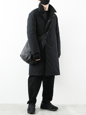 「ATTACHMENT（アタッチメント）のアイテム（パンツ）」を使った、ATTACHMENT_22さん（メンズ・173cm）の冬コーディネート