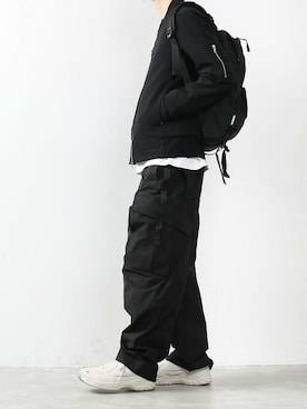 「アイテム（MA-1）」を使った、ATTACHMENT_22さん（メンズ・173cm）の冬コーディネート