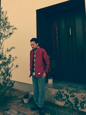 「Gallery1950（ギャラリー1950）のアイテム」を使った、shinyaさん（メンズ・169cm）の冬コーディネート