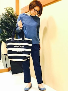 KAOさん（レディース・164cm）の春コーディネート