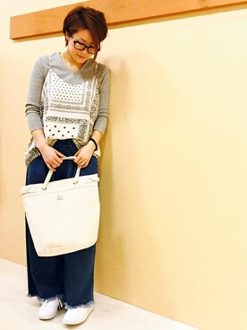 KAOさん（レディース・164cm）の春コーディネート