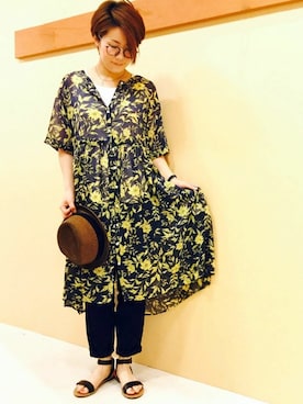 KAOさん（レディース・164cm）の夏コーディネート