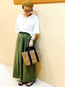 KAOさん（レディース・164cm）の夏コーディネート