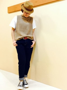 KAOさん（レディース・164cm）の秋コーディネート