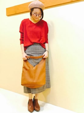 KAOさん（レディース・164cm）の秋コーディネート