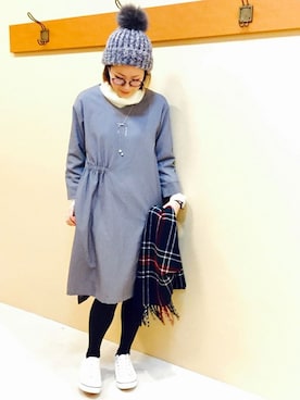 KAOさん（レディース・164cm）の冬コーディネート