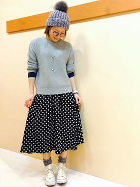 KAOさん（レディース・164cm）の冬コーディネート