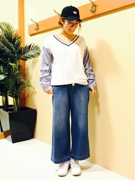 KAOさん（レディース・164cm）の春コーディネート