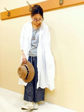 KAOさん（レディース・164cm）の春コーディネート