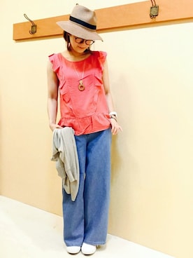 KAOさん（レディース・164cm）の夏コーディネート