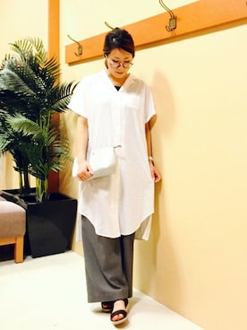 KAOさん（レディース・164cm）の夏コーディネート