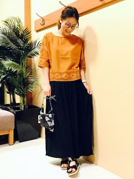 KAOさん（レディース・164cm）の夏コーディネート