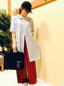 KAOさん（レディース・164cm）の夏コーディネート