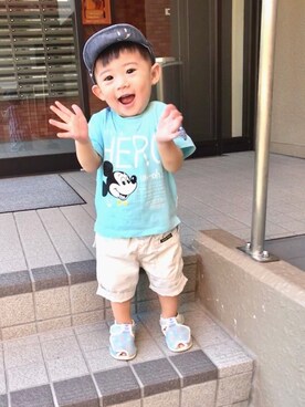 yuyuさん（キッズ・80cm）の夏コーディネート