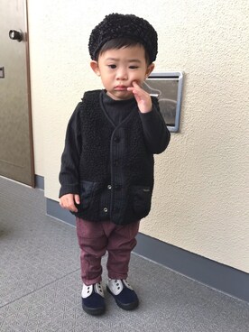 yuyuさん（キッズ・80cm）の秋コーディネート