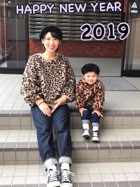 yuyuさん（キッズ・80cm）の冬コーディネート