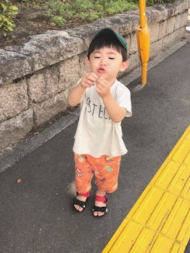 yuyuさん（キッズ・74cm）の夏コーディネート