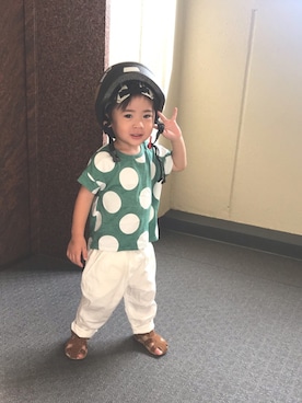 yuyuさん（キッズ・80cm）の夏コーディネート