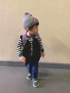 yuyuさん（キッズ・80cm）の秋コーディネート
