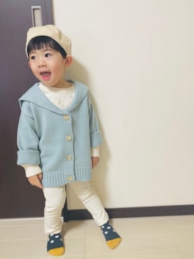 yuyuさん（キッズ・80cm）の冬コーディネート