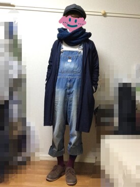 「studio CLIP（スタディオクリップ）のアイテム（ジャケット/アウター）」を使った、おいしょさん（メンズ・169cm）の冬コーディネート