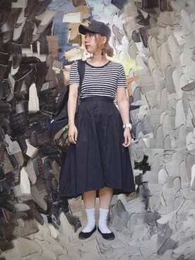 「HEMING’S（ヘミングス）のアイテム」を使った、maiko☆さん（レディース・160cm）の夏コーディネート