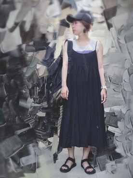 「HEMING’S（ヘミングス）のアイテム」を使った、maiko☆さん（レディース・160cm）の夏コーディネート