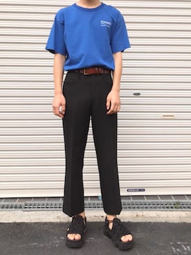 「ラフスタイル」｜りりひさん（メンズ・169cm）の夏コーディネート