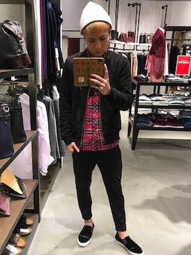 「アイテム（ピアス（両耳用））」を使った、けんたさん（メンズ・175cm・20代）の秋コーディネート